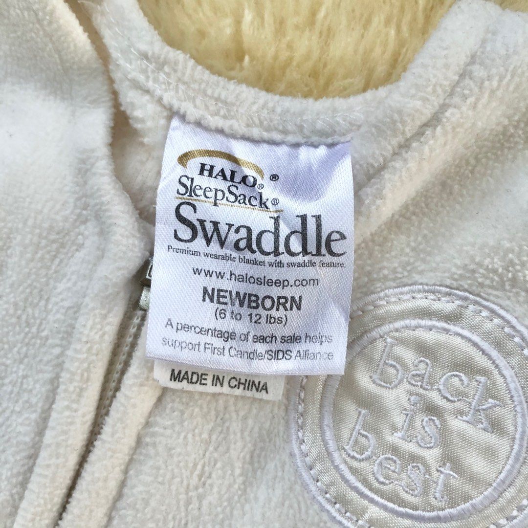 Halo sleepsack swaddle Cream, Babies & Kids, Babies & Kids Fashion on
