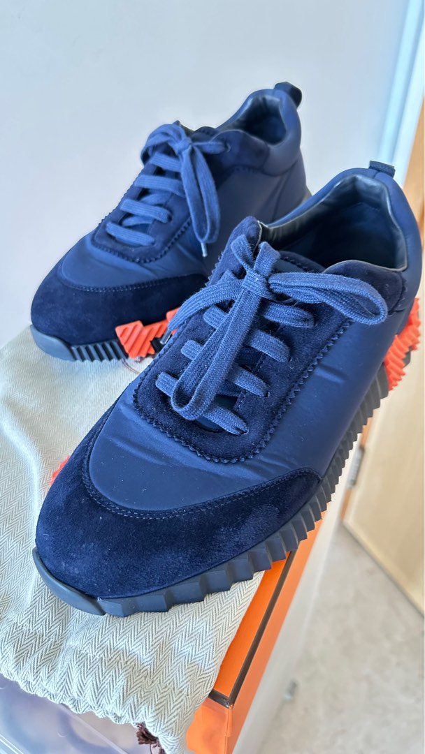 hermes sneakers bouncing