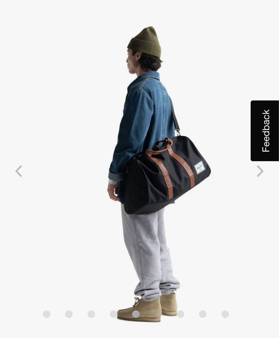 Herschel Novel Duffle Bag (Ash Rose Color), Luxury, Bags & Wallets on