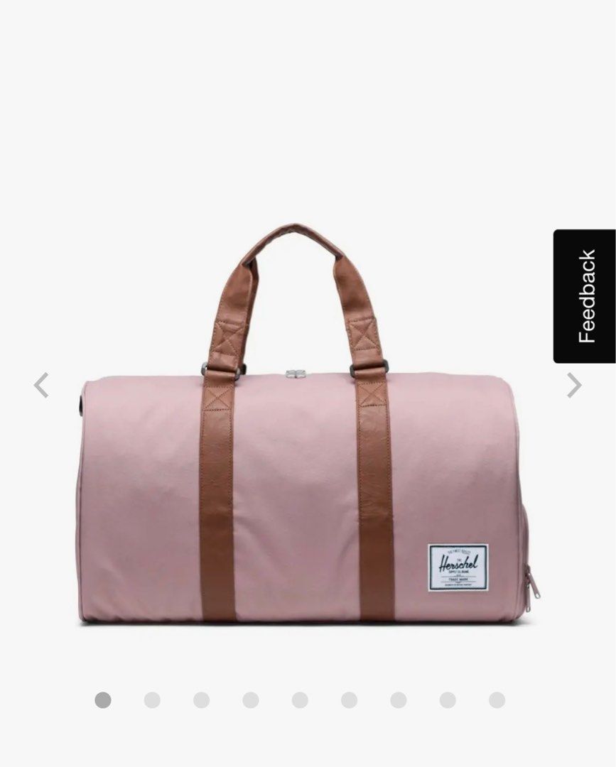 Herschel Novel Duffle Bag (Ash Rose Color), Luxury, Bags & Wallets on