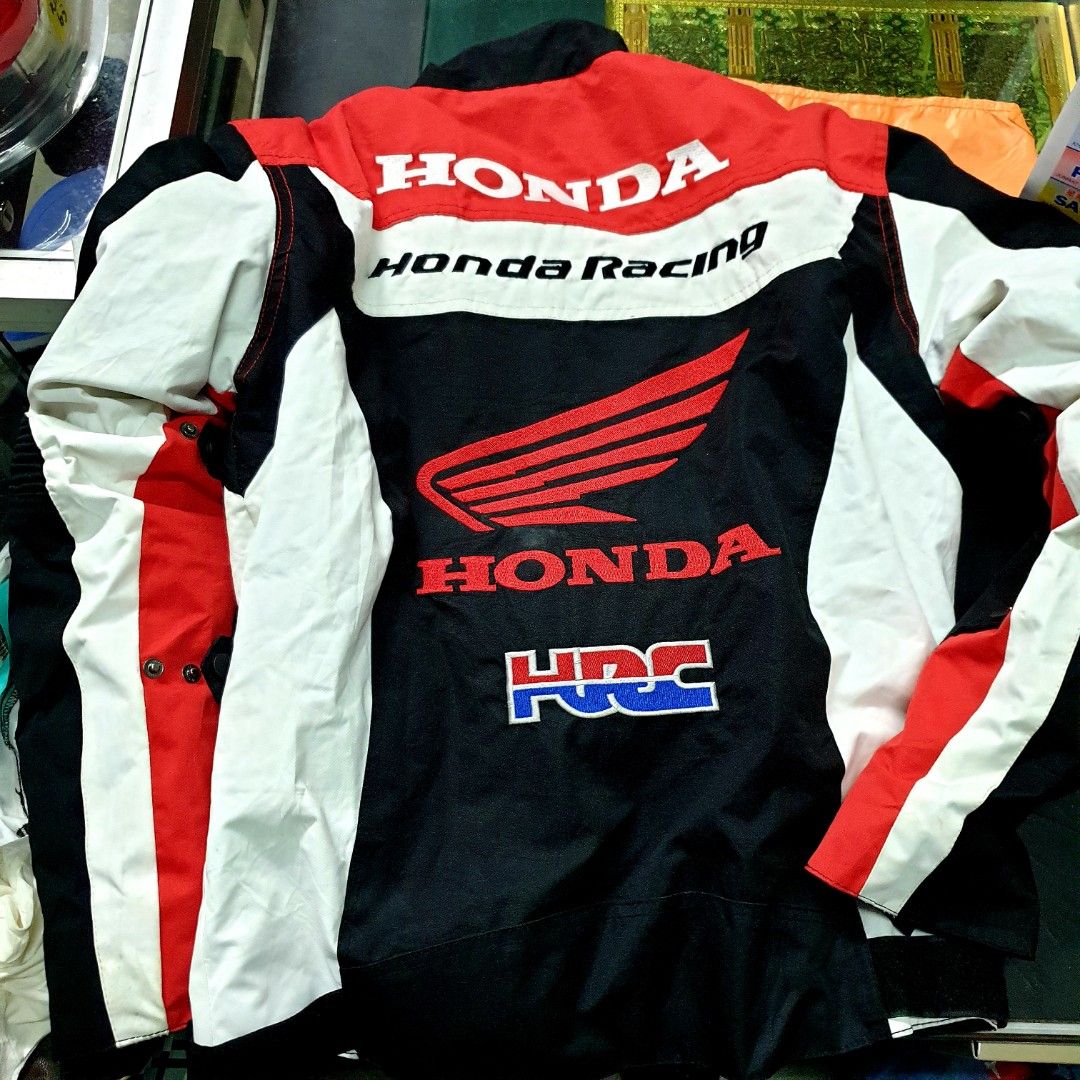 Honda riding jacket, Motorcycles, Motorcycle Apparel on Carousell