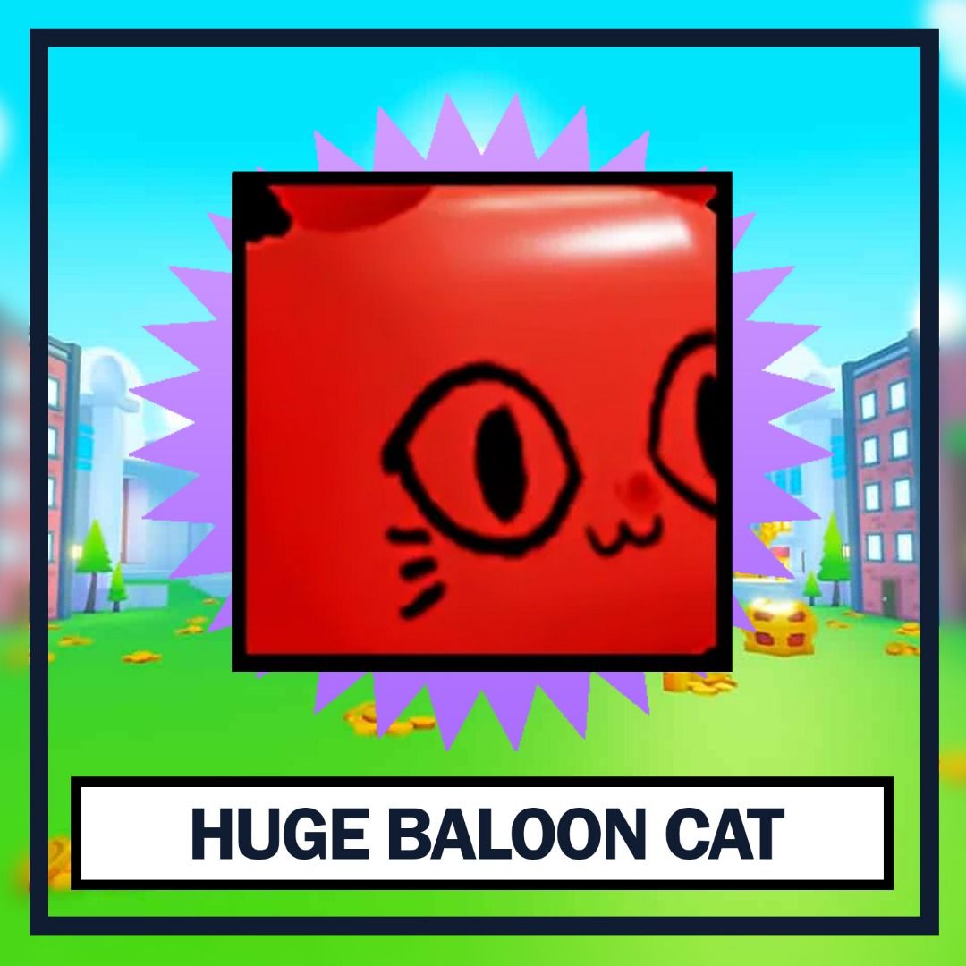 Huge Balloon Cat PetsimulatorX Pet Simulator X Petsimx PSX, Video