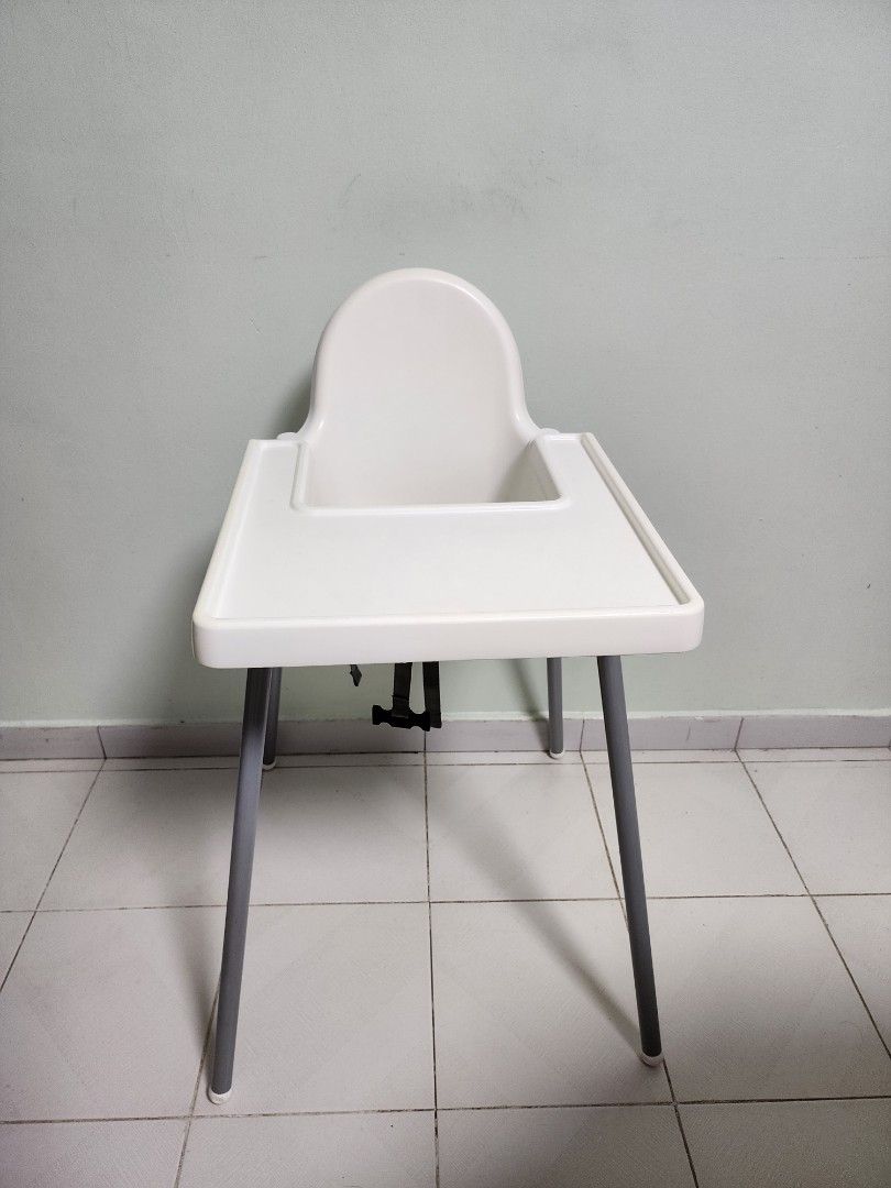 Ikea Baby High Chair Pink and White available, Babies & Kids, Nursing