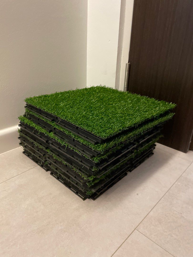 IKEA Runnen Artificial Grass Floor Decking, Furniture & Home Living