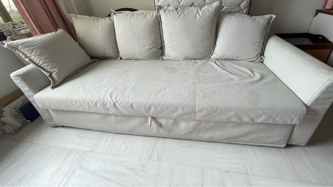 IKEA sofa come bed, Furniture & Home Living, Furniture, Sofas on Carousell