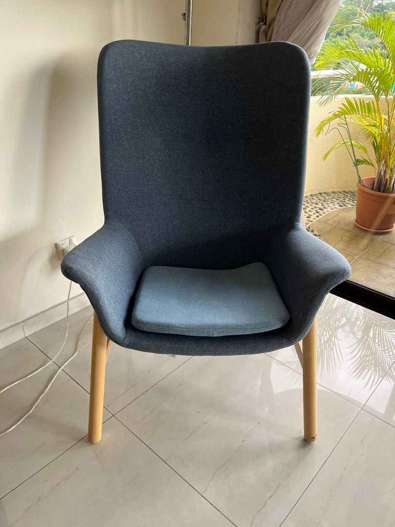 IKEA Vedbo High arm chair, Furniture & Home Living, Furniture, Chairs