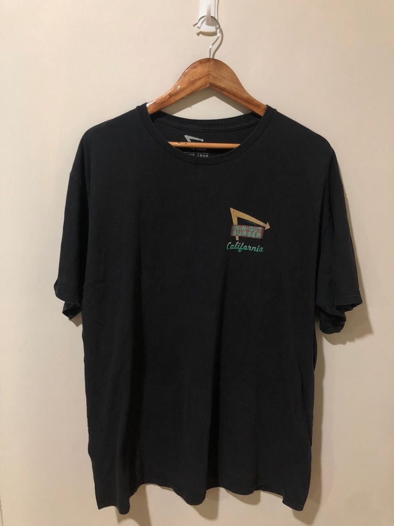 In and Out Burger Shirt, Men's Fashion, Tops & Sets, Tshirts & Polo
