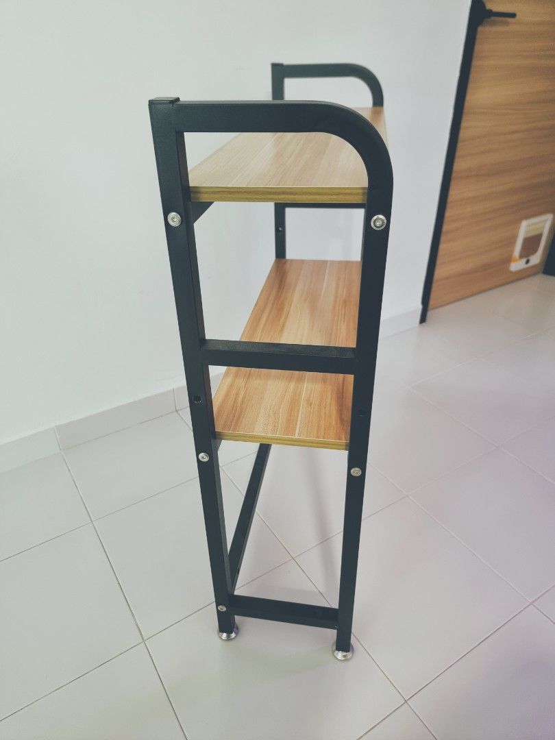 Industrial looking shelf, Furniture & Home Living, Furniture, Shelves