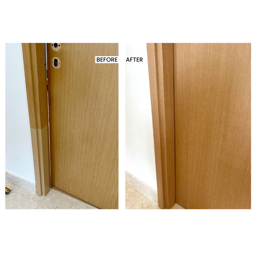 INFEEL Door Wrapping / Bomb Shelter Door Laminate / Toilet Door