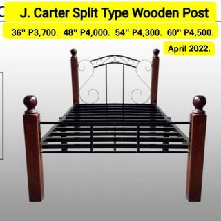J. Carter Split Type Wooden Post .