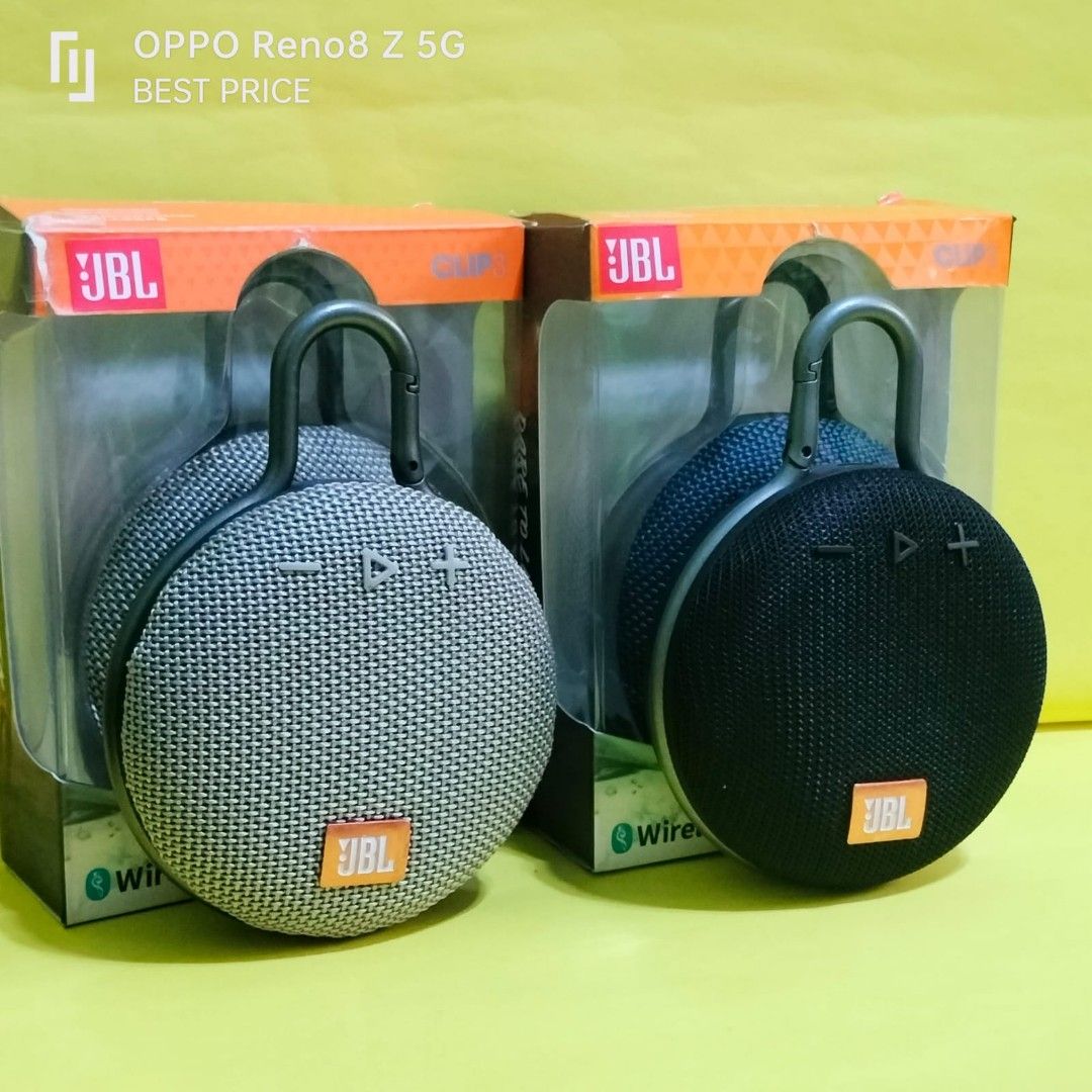 JBL Clip 3 Bluetooth Speaker (Category: Soundbars, Speakers & Amplifiers) located in Paranaque City. Submitted by audioaddict0517 (Listing ID 1195253118, Image 3). Description: .