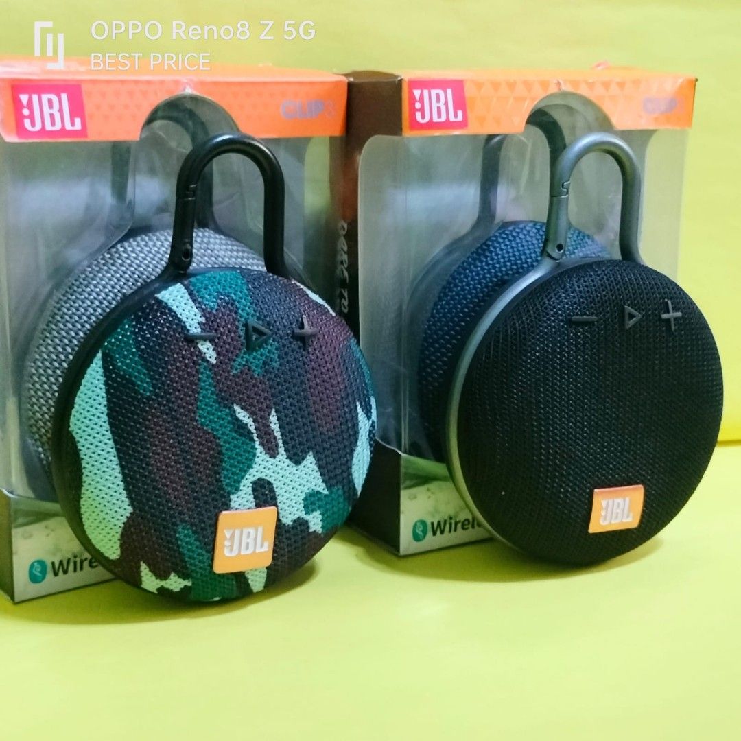 JBL Clip 3 Bluetooth Speaker (Category: Soundbars, Speakers & Amplifiers) located in Paranaque City. Submitted by audioaddict0517 (Listing ID 1195253118, Image 2). Description: .