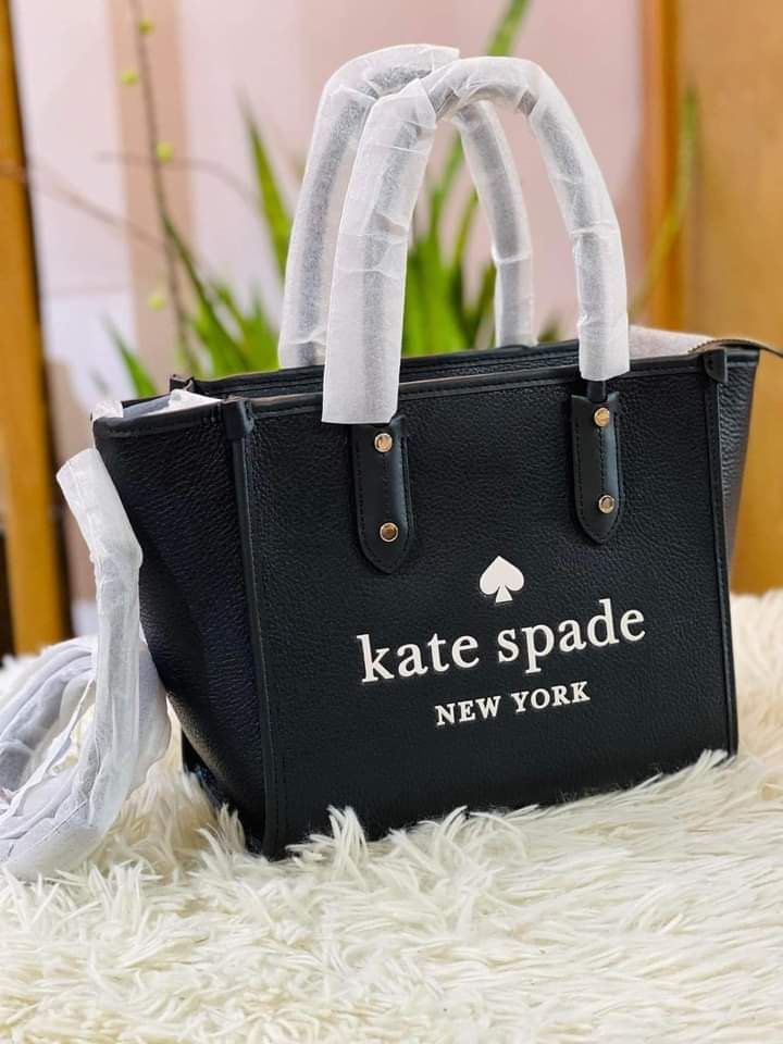 Kate Spade Ella Small Tote Pebble Leather Black