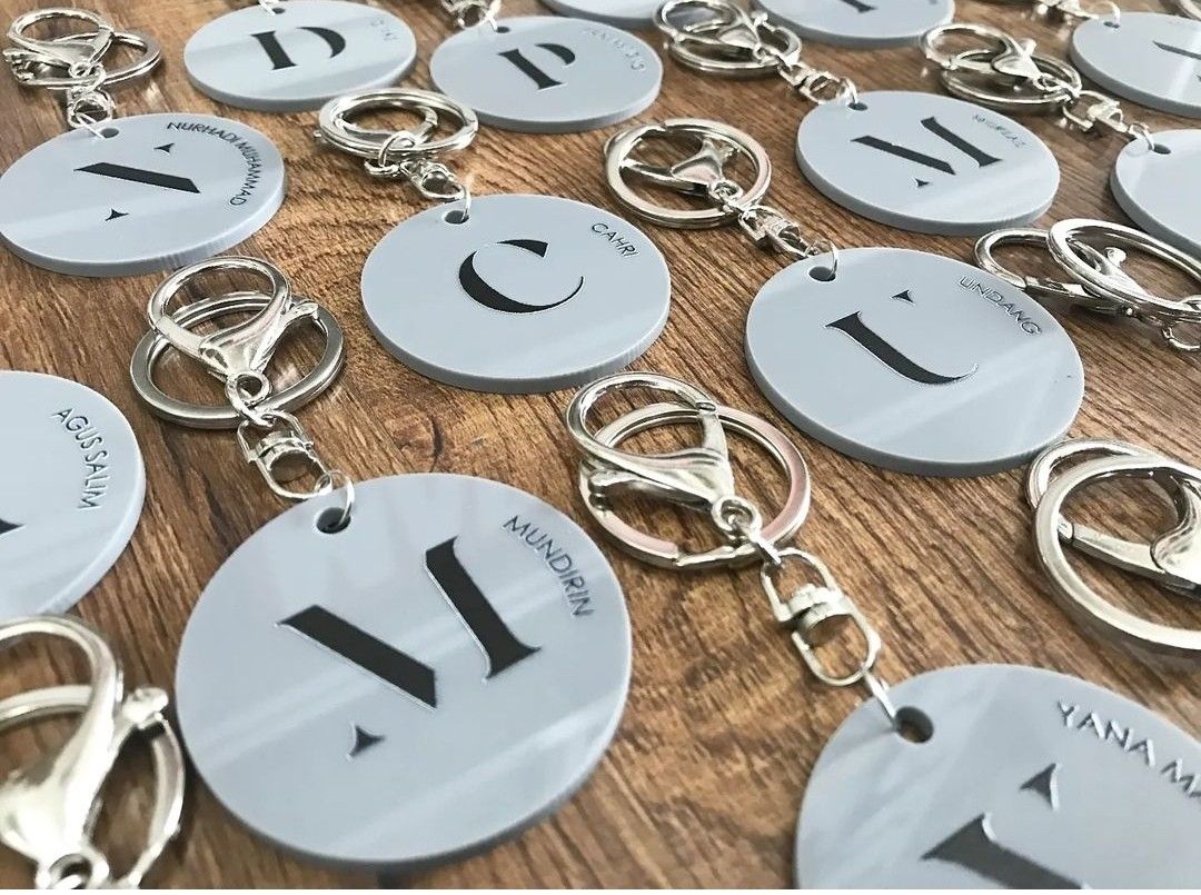 Customizable key rings shop