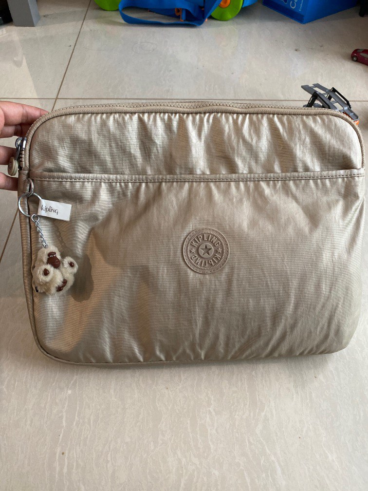 Kipling 13 inch metallic laptap sleeve, Luxury, Accessories on Carousell