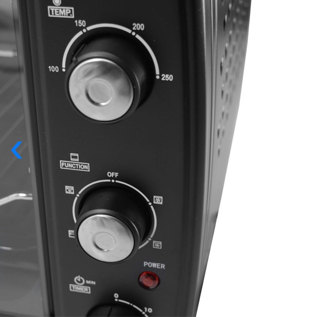 (kondisi bagus) Oven Listrik oven kris toaster 63 liter 1800 watt hitam