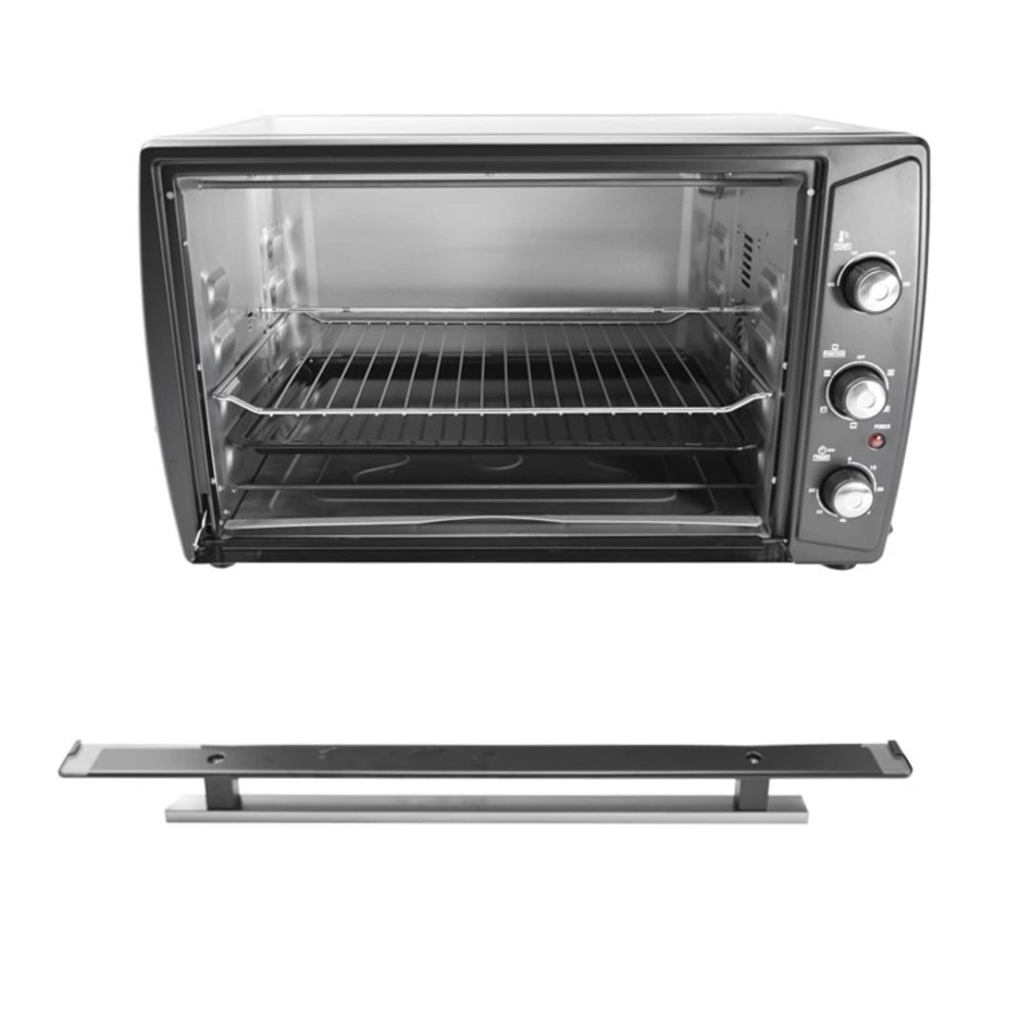 (kondisi bagus) Oven Listrik oven kris toaster 63 liter 1800 watt hitam besar free kitchen glove