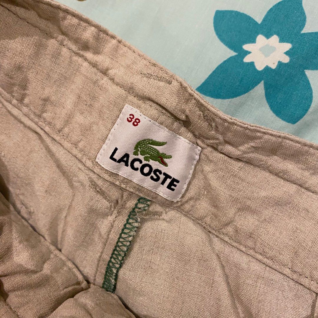 Lacoste linen pants top