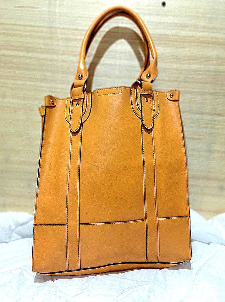 Emilie M Bag Leather Ladies Bag Pre owned