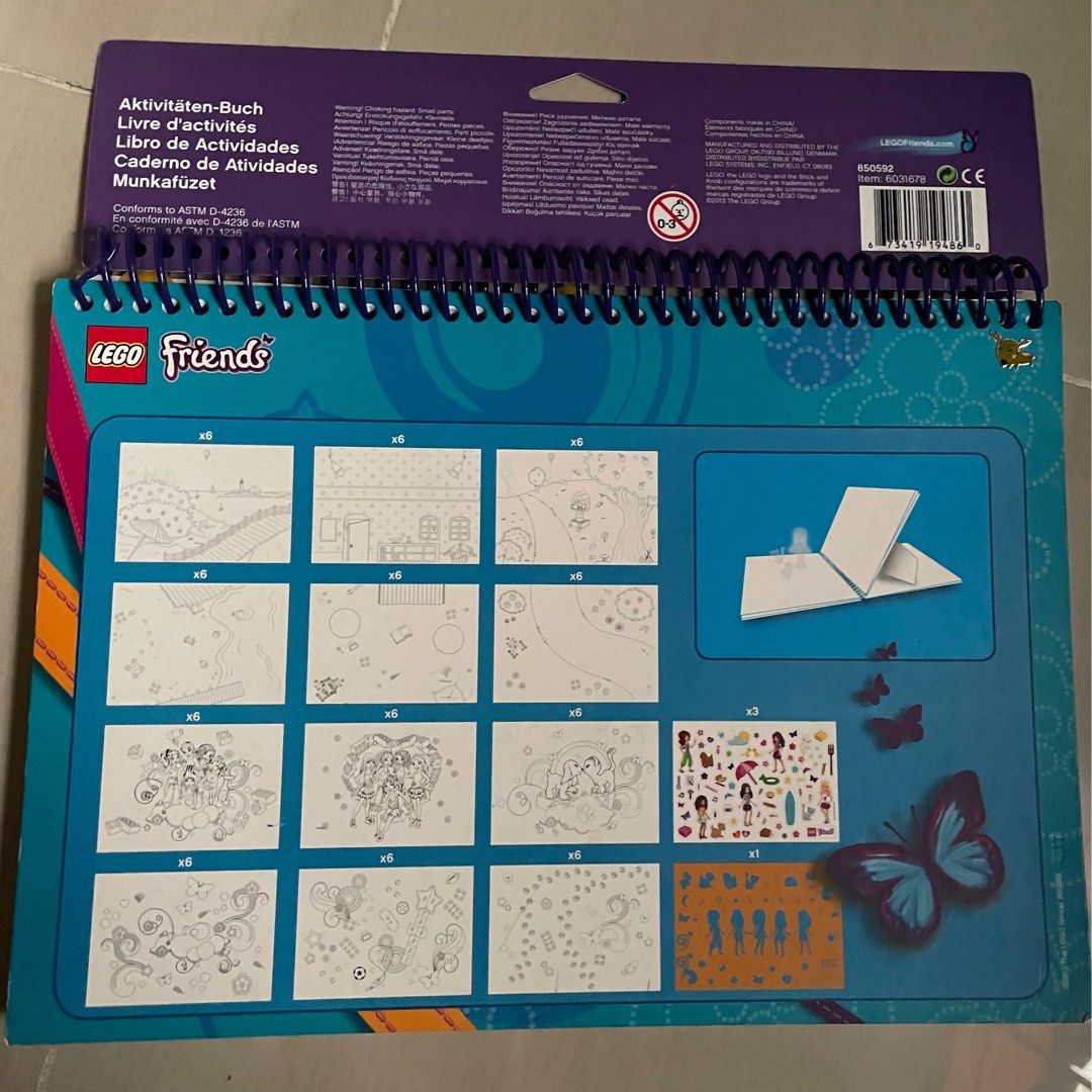 LEGO Colouring book, Hobbies & Toys, Stationery & Craft, Other