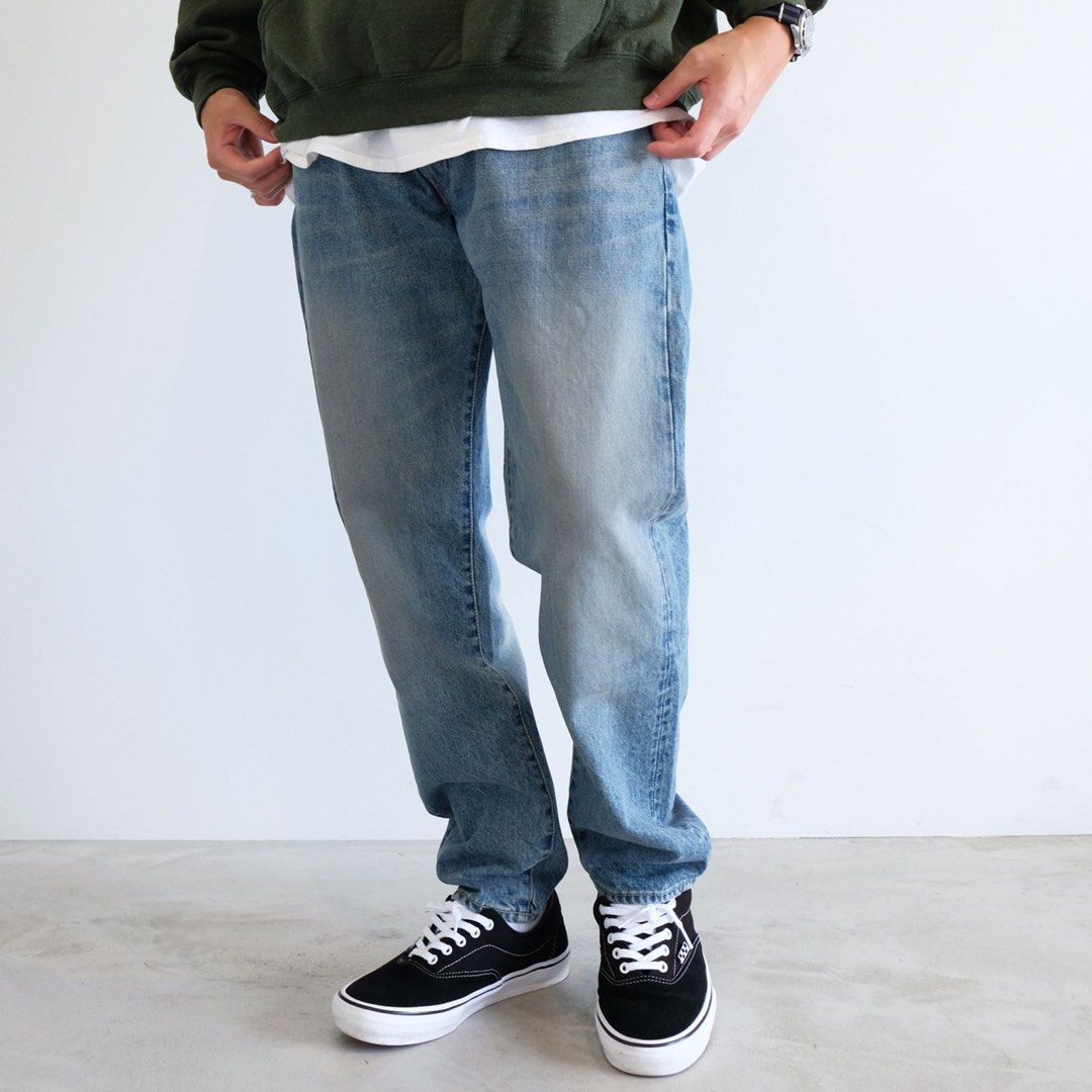 LIBERAIDERS 21S/S LR DENIM PANTS單寧水洗牛仔褲赤耳goopi 