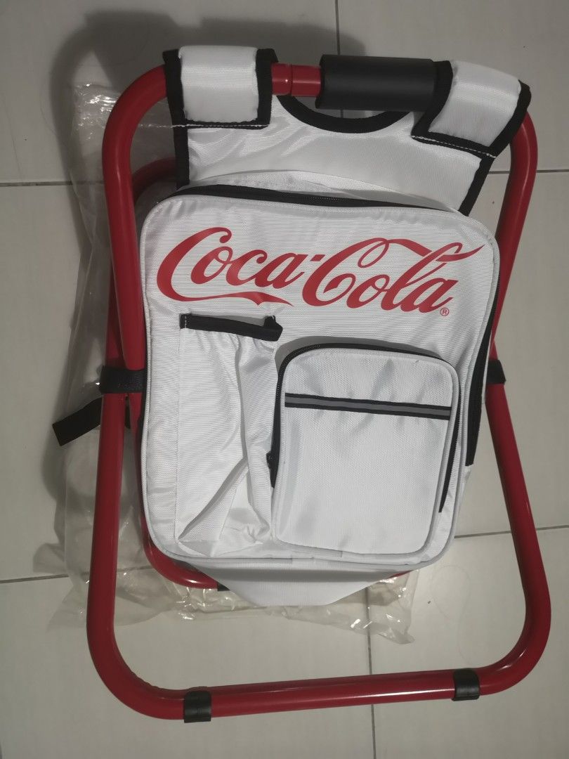 Limited edition Coca cola 3 in 1 bag cooler stool backpack