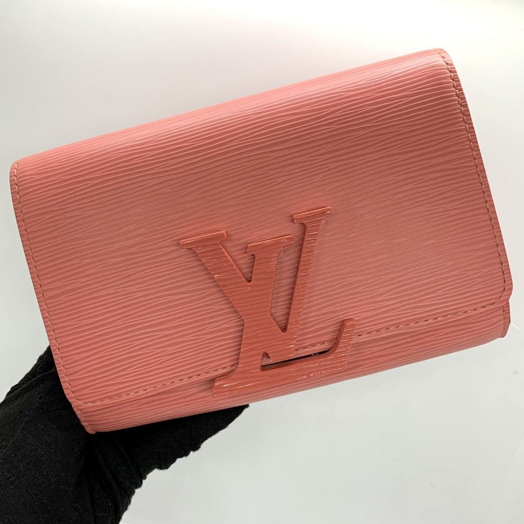 Louis Vuitton Vintage - Epi Louise Long Wallet - Red - Leather and