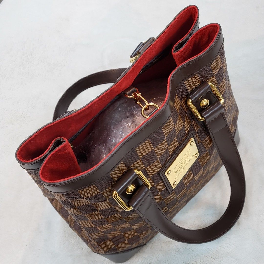 LOUIS VUITTON DAMIER HAMPSTEAD PM SIZE., Luxury, Bags & Wallets on Carousell