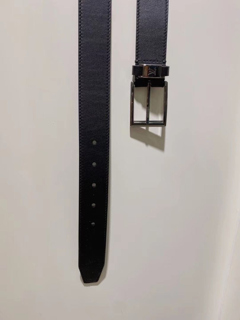 LV Vendome 35MM Belt Black - Kaialux