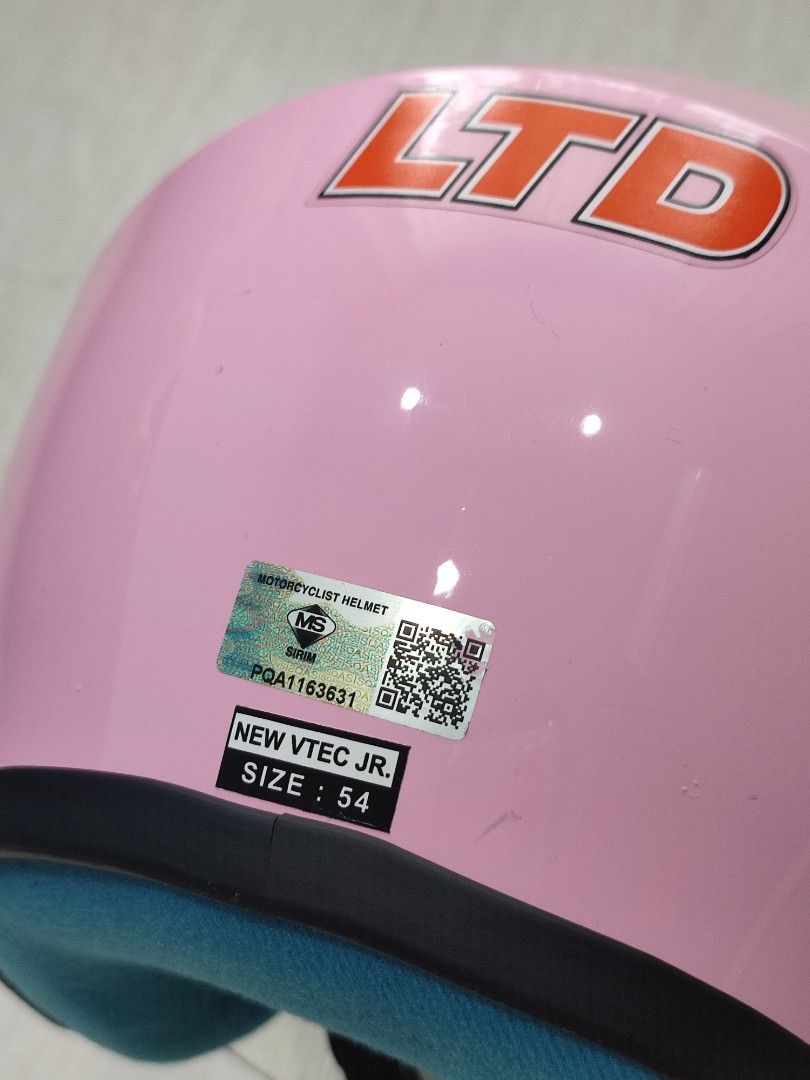 LTD Motorcycle Helmet for kids kanak kanak Pink, Auto Accessories on