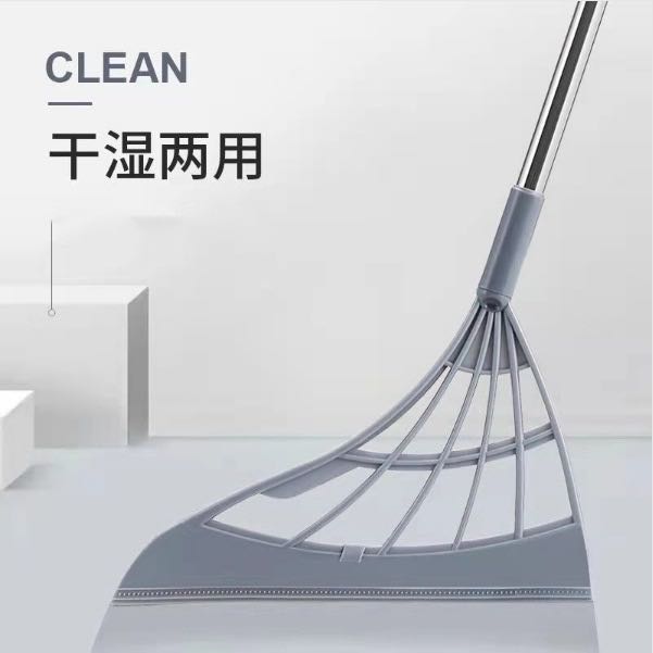 Window Spray Mop Multifunctional Window Floor Cleaner Glass Wiper with  Silicone Scraper Household Cleaning Tools