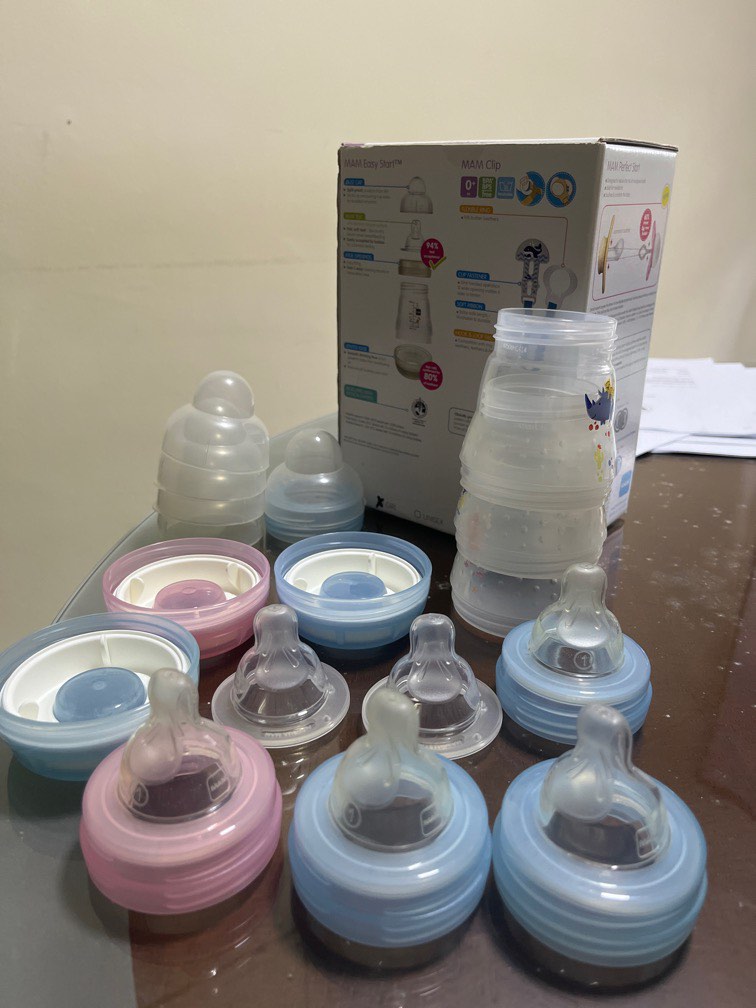 Mam bottles and teats, Babies & Kids, Nursing & Feeding, Breastfeeding