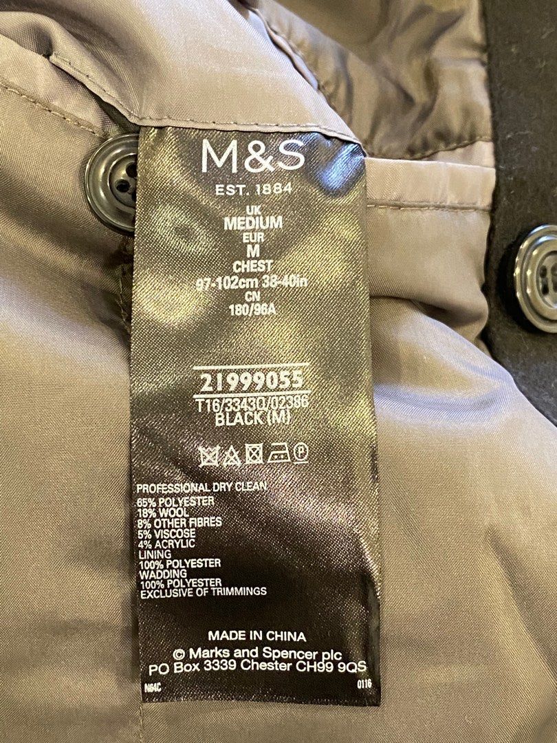 Marks and spencer gold button new arrivals blazer