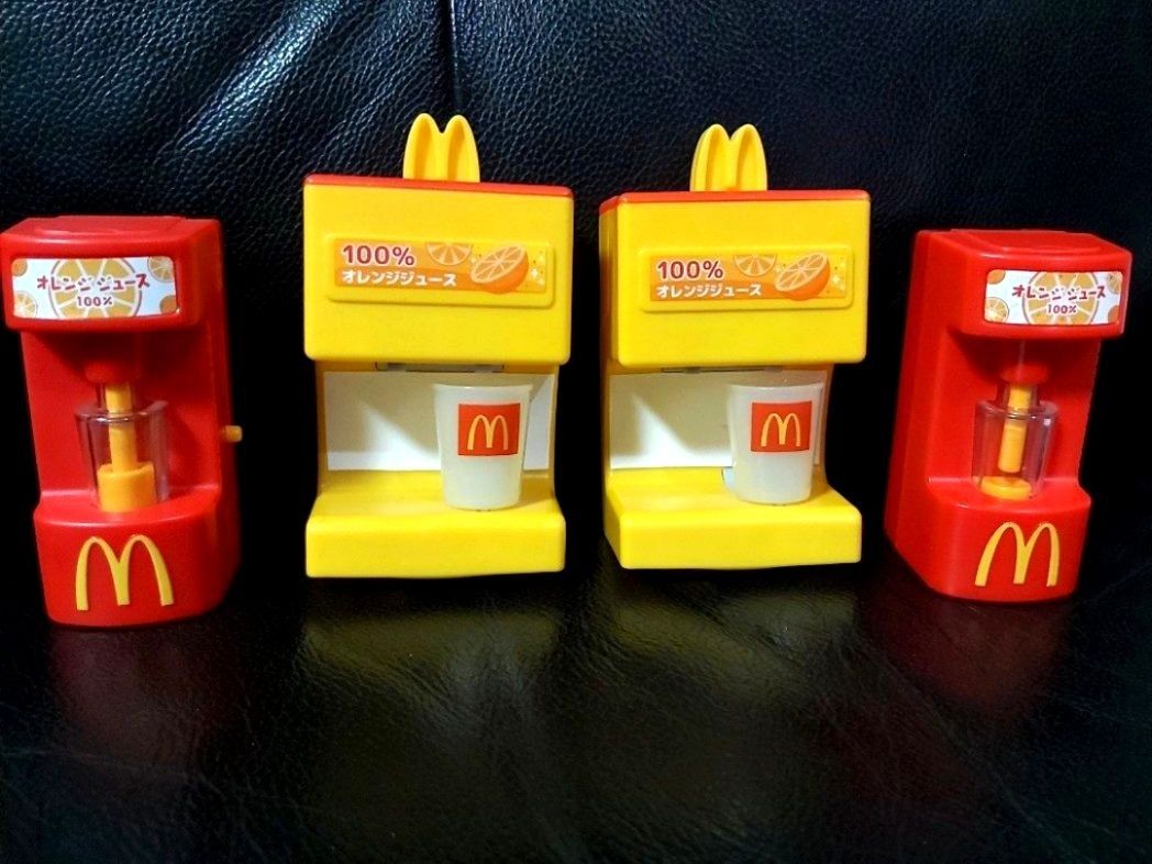 JAPAN MCDONALDS Orange Juice Dispenser Playset, Hobbies & Toys, Toys