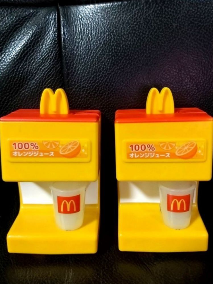 JAPAN MCDONALDS Orange Juice Dispenser Playset, Hobbies & Toys, Toys