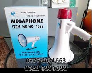Megaphone with siren 18