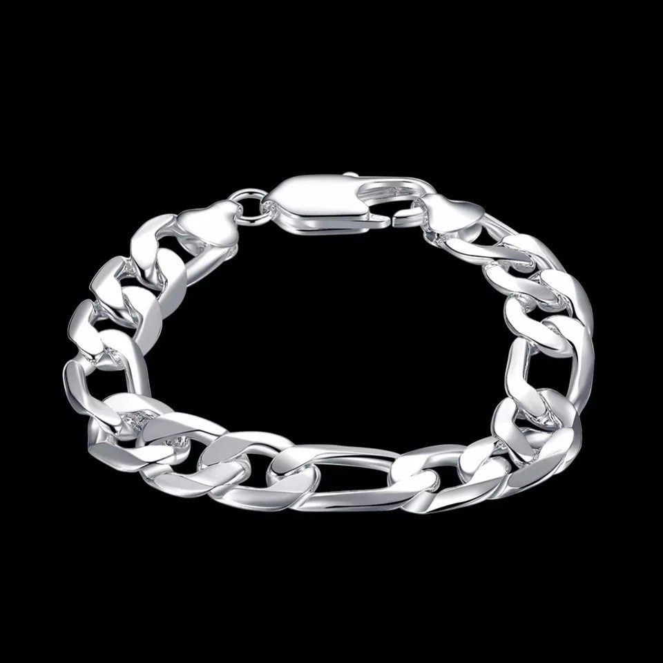 Valentines Gift Idea Men s Fine Jewelry 935 Stamped Silver