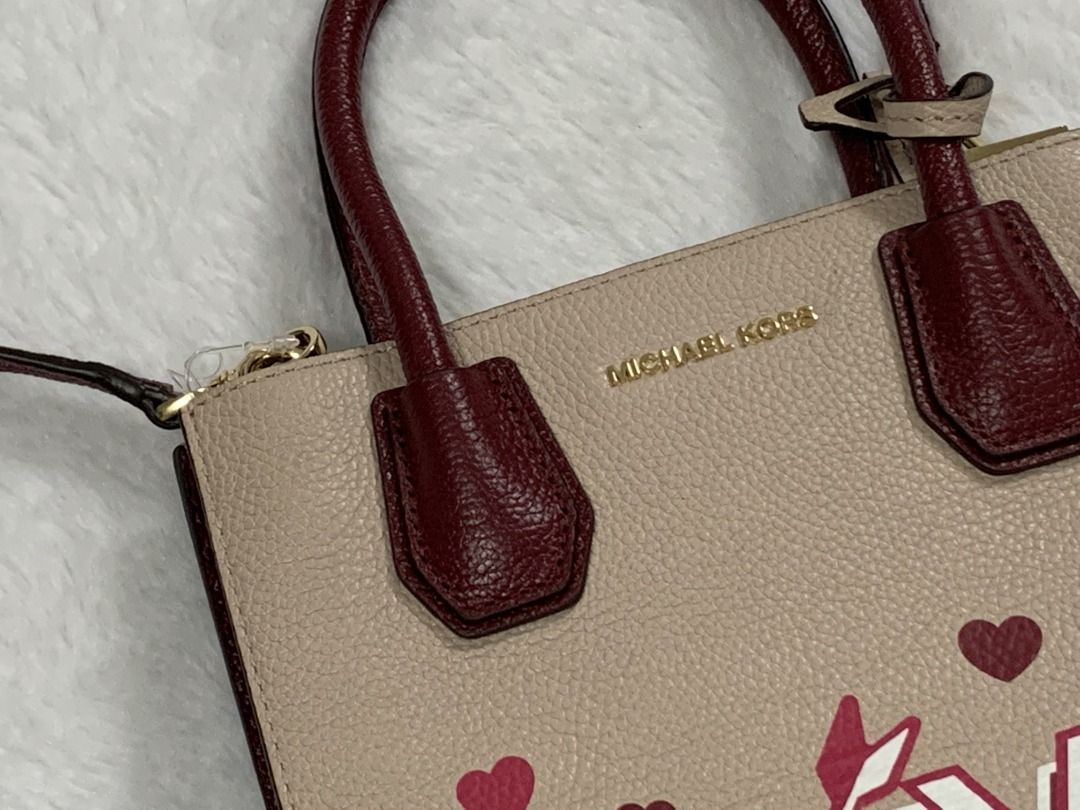 Mercer love leather crossbody top