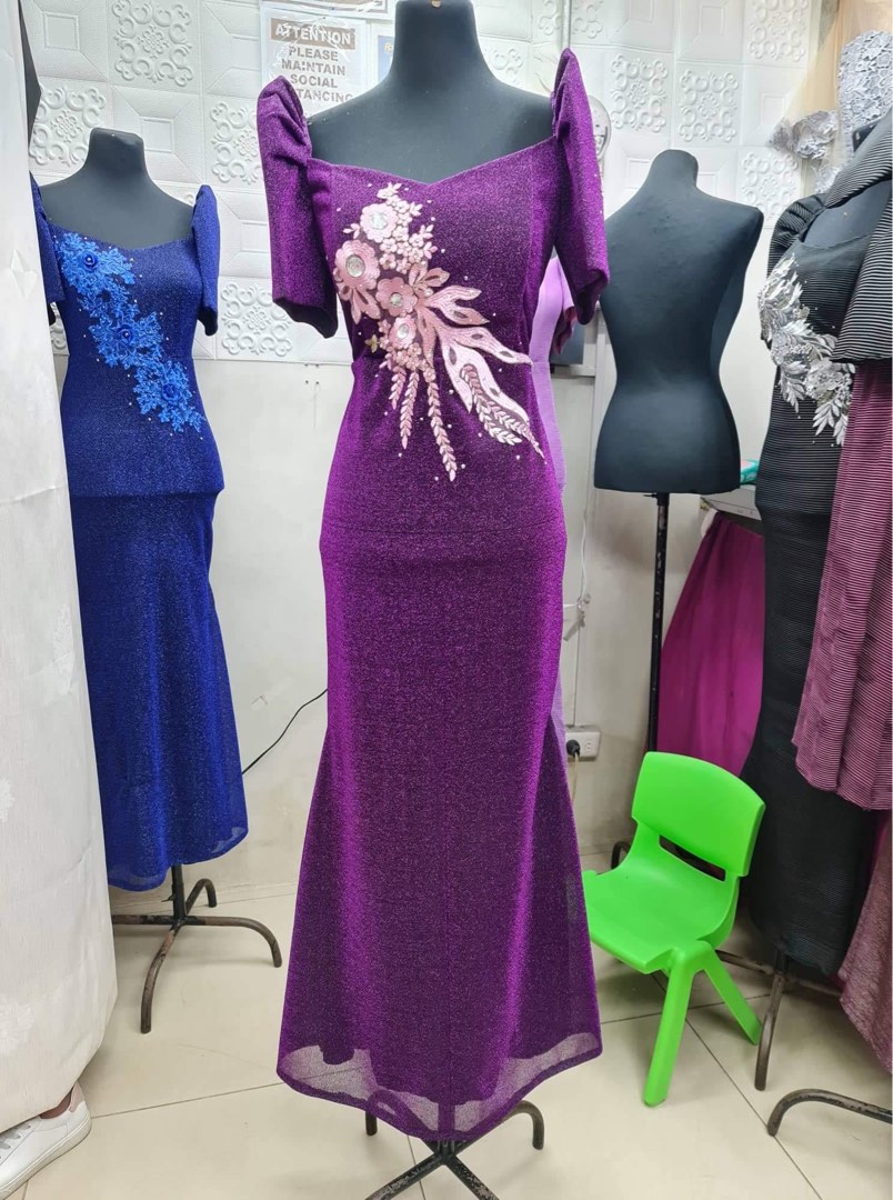 Modern Filipiniana, Women's Fashion, Dresses & Sets, Evening dresses ...