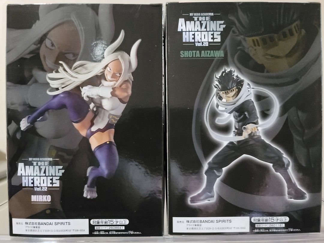 Figurine My Hero Academia Mirko - Amazing Heroes Plus - Environ 16cm - PVC/ABS - Japon 2025