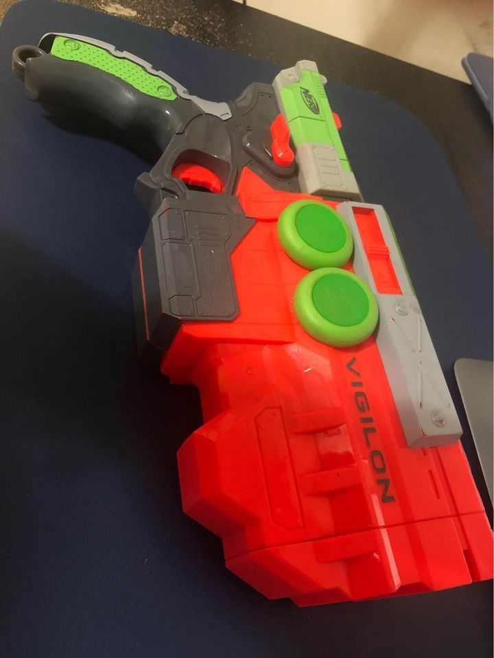 Nerf Vortex Vigilon Blaster, Hobbies & Toys, Toys & Games on Carousell