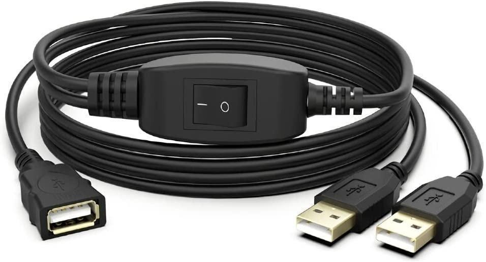 New Arrival! USB Splitter Cable, Switcher Box 2 in 1 Out USB 2.0 Manual ...