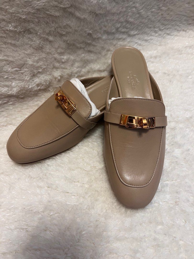 Mules hermes camel deals