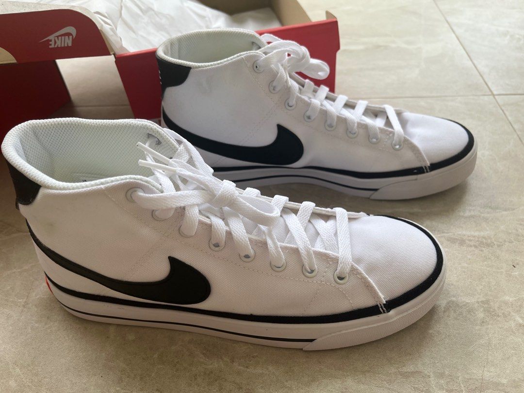 Nike court legacy canvas mid Men #39 s Fashion Footwear Sneakers on