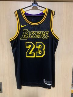 High Quality】2023-24 Men's New Original Los Angeles Lakers #23 LeBron James  Jersey Icon Edition Yellow Swingman Heat-pressed