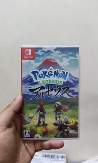 Nintendo switch games pokemon arceus