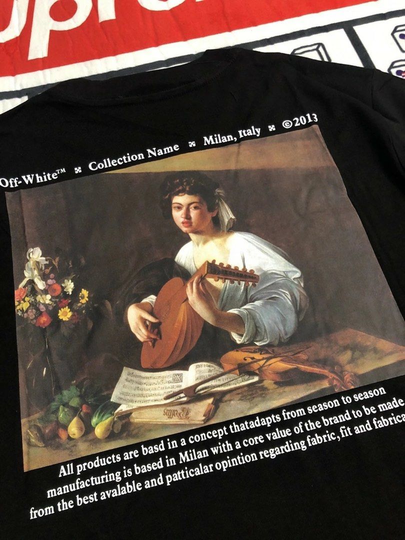 Off-White Caravaggio Crowning Skate Tee