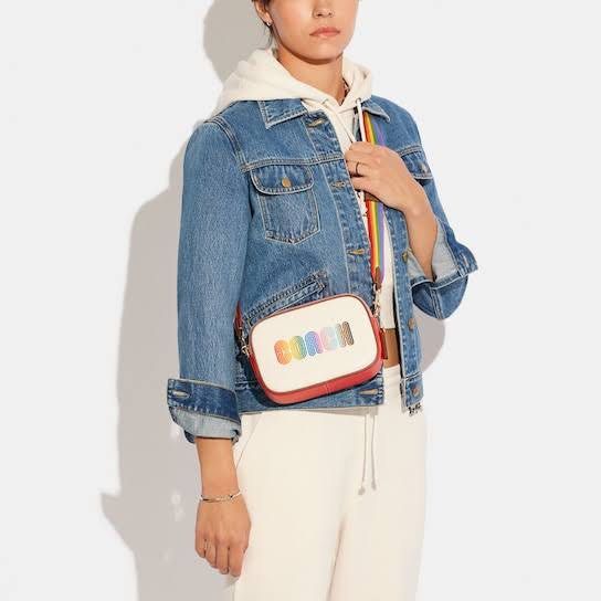💯ORIGINAL COACH JAMIE MINI CAMERA BAG WITH RAINBOW COACH (Category: Luxury Bags & Wallets) located in Quezon City. Submitted by ashongsstore (Listing ID 1195372932, Image 3). Description: 🐎C0ACH COLLECTION 🐎 🇵🇭ONHAND🇵🇭 MINI JAMIE CAMERA BAG WITH RAINBOW COACH 8500.00 ‼️Please look at our pictures as that is exactly what you are purchasing‼️ 💯GUARANTEED ORIGINAL AND AUTHENTIC or TRIPLE YOUR MONEY BACK! Not REPLICA, OEM, TOP GRADE QUALITY, 
