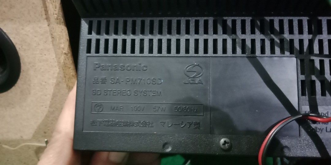 Panasonic SA-PM710SD micro compo, Audio, Soundbars, Speakers ...