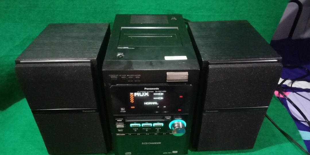 Panasonic SA-PM710SD micro compo, Audio, Soundbars, Speakers ...